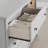 Cotton Candy 3-Drawer Dresser with Storage Baskets-103830220