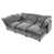 Gray Polyester Blend is out of stock