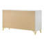 Commode 6 tiroirs blanche