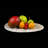 Natural Oval Travertine Serving Tray – Decorative Stone Vanity Tray for Kitchen, Bathroom & Tabletop-2008374573