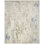Hand Knotted Abstract Area Rug in Blue/Tan