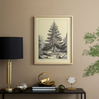 Reproduction d'art encadrée de Noël