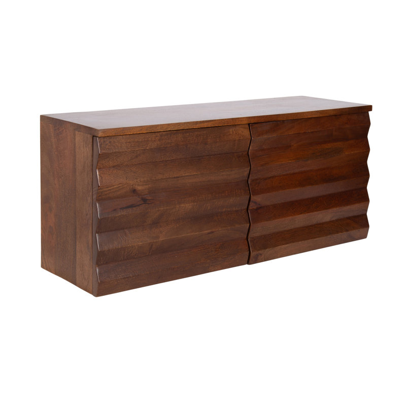 Semsa Two-Door Floating Wall Cabinet