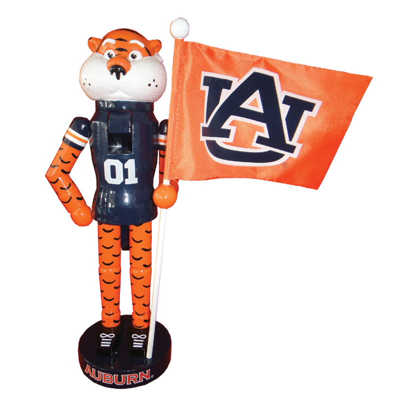 NCAA Ole Miss, mascotte, drapeau, casse-noisette, Auburn