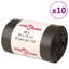 60L Plastic Trash Bags - 250 Count