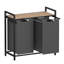 Panier à linge amovible 12,1 gallons Doulgas-1765385771