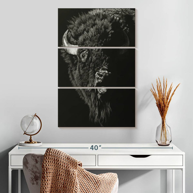 Brampt Wild Scratchboard II, 32" H x 20" W