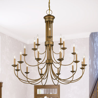 Arunvir 21 - Light Steel Dimmable Chandelier