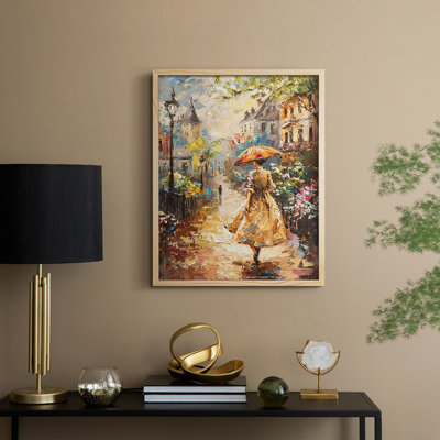 Reproduction encadrée WOMEN Series DCLxxx - bois massif