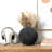 Tabletop Black Ceramic Flower Vase