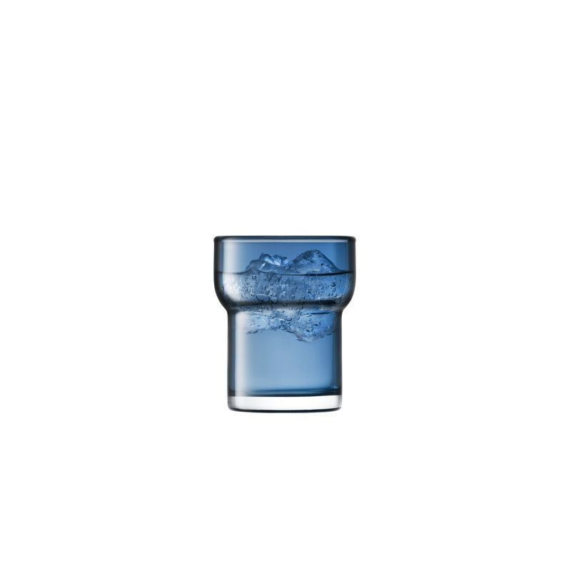 Utility Handmade Drinking Glass, Sapphire