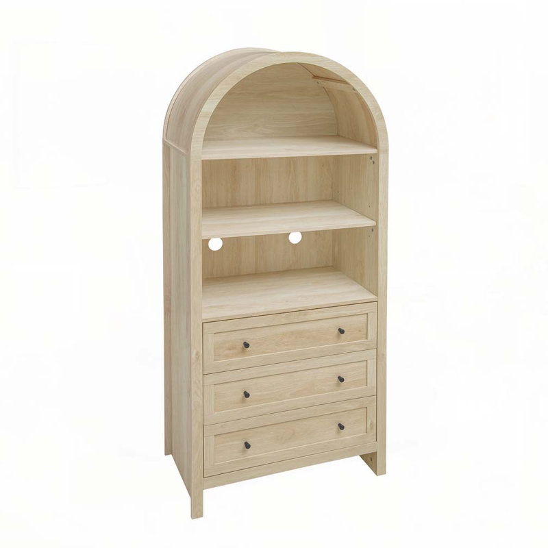 Grande armoire de rangement arquée 70,20 "