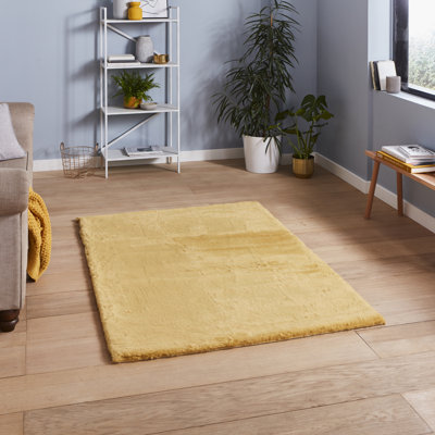 Anthonyville area rug Table Tufted Yellow