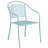 Edge 28'' Square Indoor-Outdoor Folding Patio Table Set with 2 Round Back Chairs-24678854