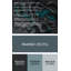 Art mural abstrait 45 figuratives abstraites en métal noir-441720626