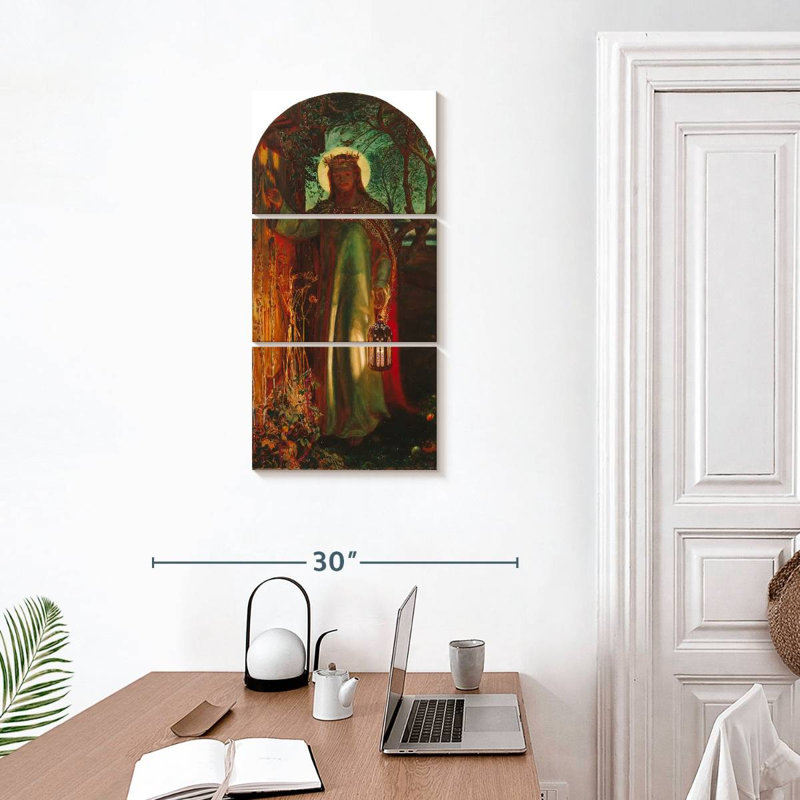 La lumière du monde, H 32 po x l 15 po