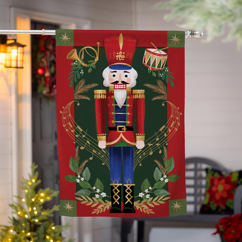 Drapeau de maison Joyful Traditions