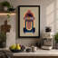 Jukebox Art Deco - Wrapped Canvas-344174925-344174928