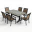 6 - Person Patio Dining Set with