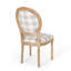 Chaise d'appoint rembourrée à dossier Roi Louis Jair-901109071