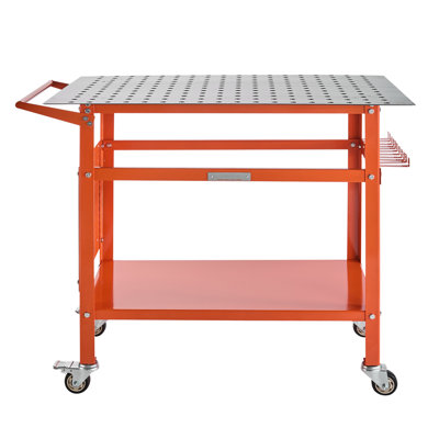 Table de soudage 40 "x24" Table de travail d'établi avec capacité de charge statique de 800 lb
