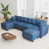 Polyester bleu sélectionné