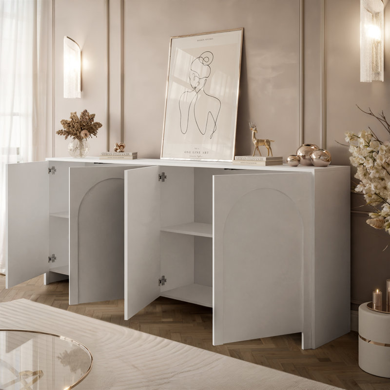 Sideboard ARIADNA 4D, White