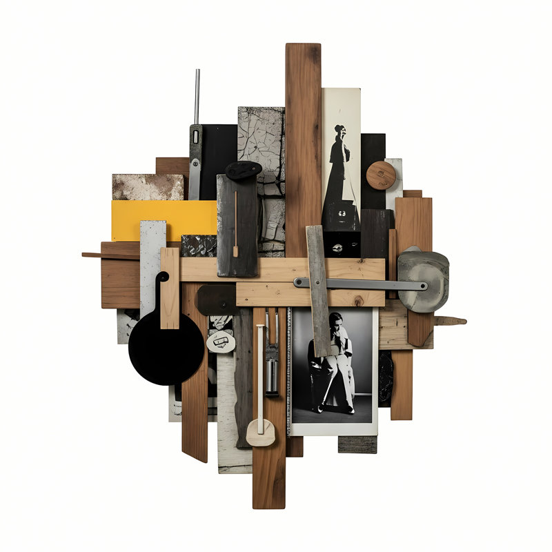 Mémoire construite, H 24 po x l 24 po