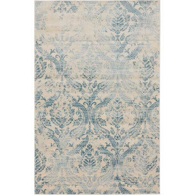 Tapis bleu Ansonville