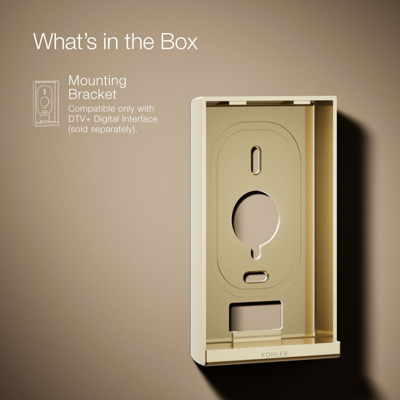 Dtv+ Interface Mounting Bracket, Gold