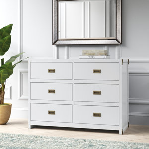 Hubble 6 Drawer Double Dresser