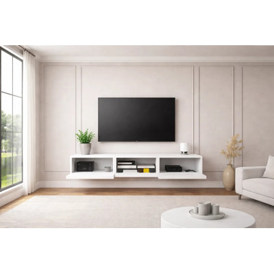 Waco 180 cm Wall-Mounted TV Unit with 2 Doors, Manufactured Wood