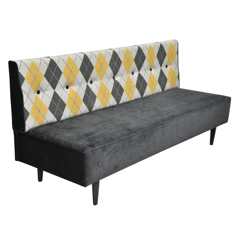 Wzór Sofa, Black / Yellow