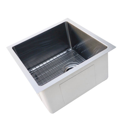 10'' L Single Bowl Stainless Steel Kitchen Sink