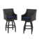 Fionnula Powder Coated Aluminum Outdoor 30'' Bar Stool with Cushion