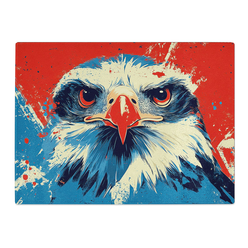 Eagle Bird Vol.1  Glass Chopping Board