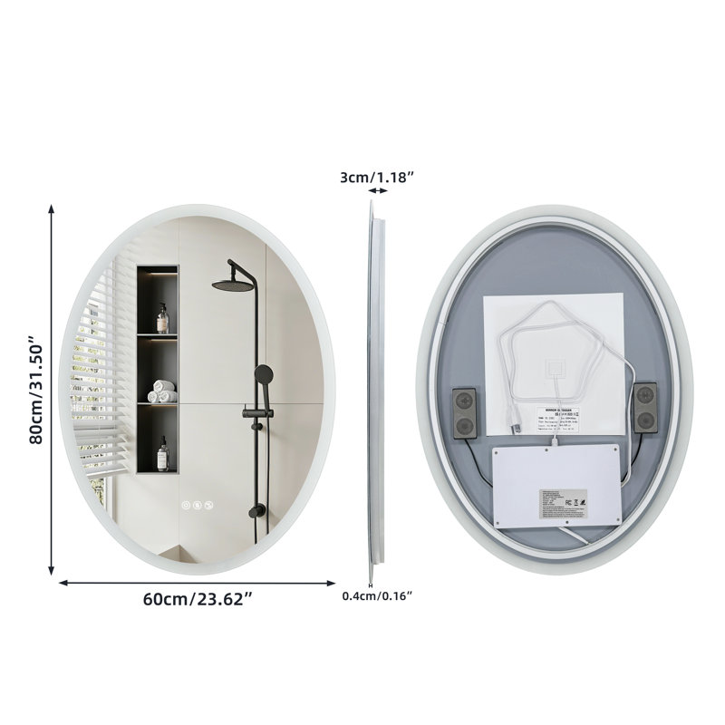 Miroir de salle de bain Smart Smart