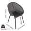 Ensemble de 2 chaises longues modernes-694492635