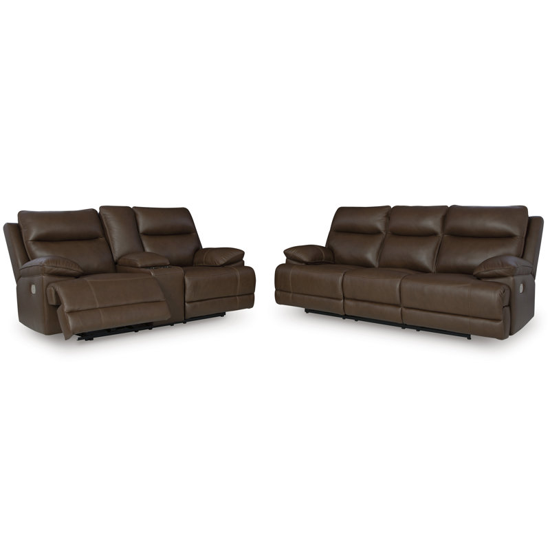 VonRyan Power Reclining Sofa and Loveseat