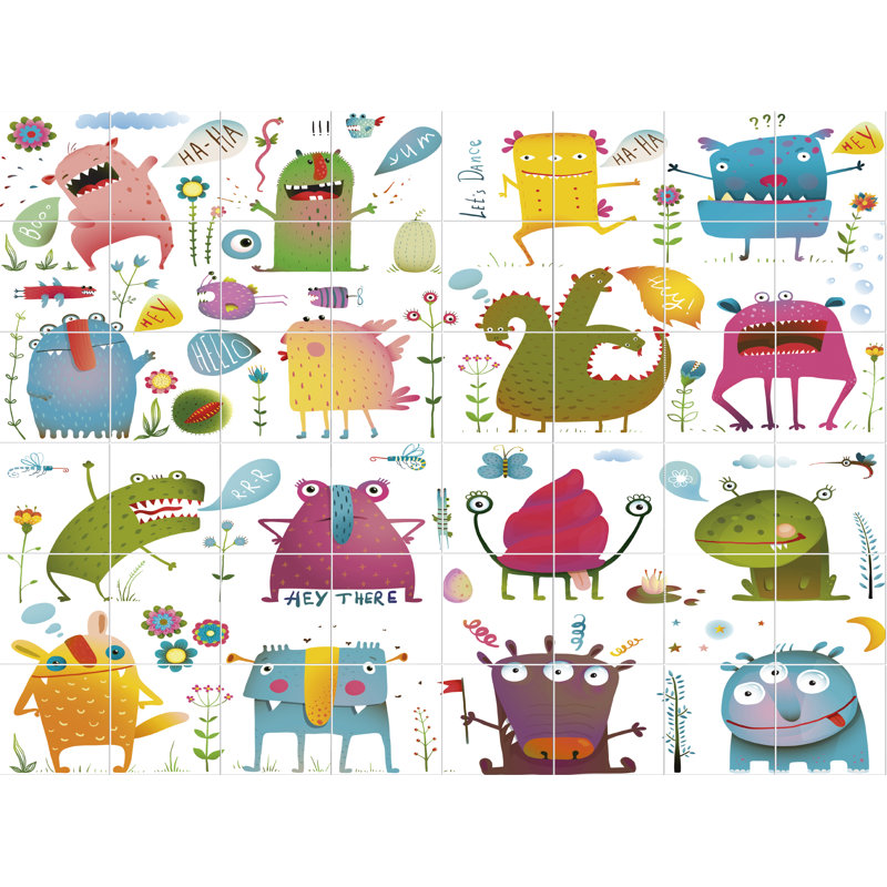 Petronilla Vinyl Machine Printed 100cm X 150cm Area Rug