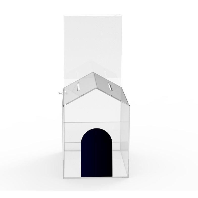 "SMALL-HOUSE" Shaped Donation Box