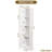 White Freestanding Cabinet 2 Doors Fixed Shelves Kitchen Dining Room