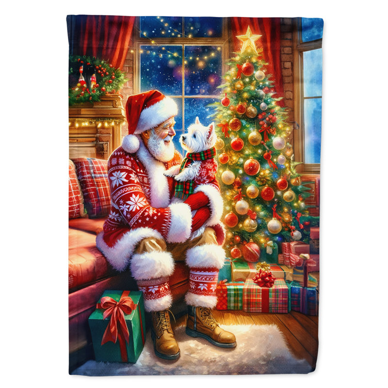 Double Sided 15.5'' H x 11.25'' W Polyester Animal Garden Flag