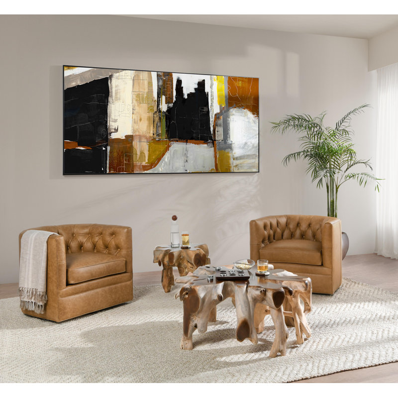 Table basse Groot en teck naturel