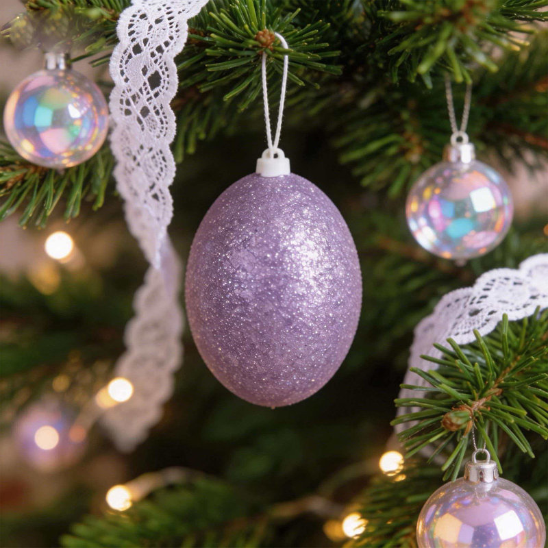 24 Pack Easter 4cm Eggs Pendants