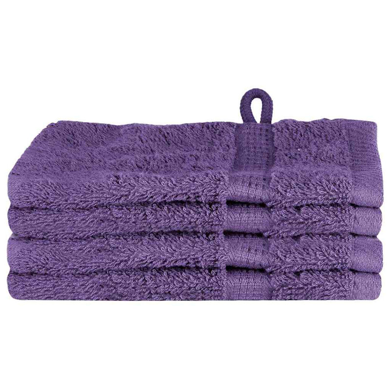 Washcloths Cotton, Purple