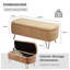 Banc de rangement rembourré Modern-1262385947