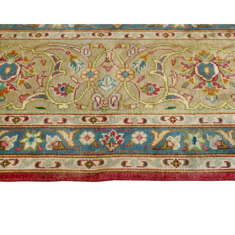 Khrystopher Distressed Errol Red Rug