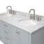 Ensemble de meuble-lavabo double 61 po Flynt-64627185-64627186