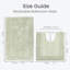 100% Cotton Bath Mat and Pedestal Mat Set-1331200074
